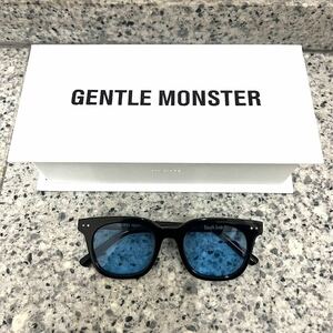 Gentle Monsterjentoru Monstar south side sunglasses glasses Korea KPOP blue color blue 