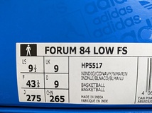 新品 アディダス フォーラム 84 ロー FS 27.5cm adidas FORUM 84 LOW FS_画像7