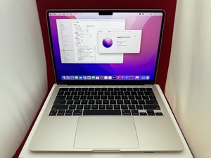 【超美品 USキーボード　16GB 512GB】MacBook Air M2 13インチ スターライト