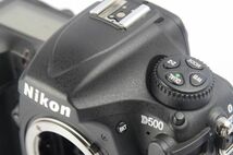 【S数7630回！】ニコン Nikon D500ボディ 【元箱・おまけ付き】　#605-037-0517_画像4