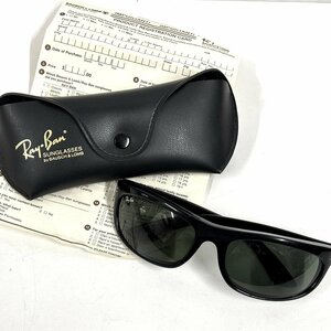 [41]1 иен ~ RayBan B&L Ray-Ban Vintage солнцезащитные очки USA BALORAMA рама ширина 14.2× внутри 15.5cm линзы ширина 5.9× высота 3.7cm с футляром 