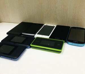 【76】1円～電子機器 まとめ docomo ドコモ DIGNO AQUOS アクオス UQ 8台 スマホ スマートフォン 通電・動作未確認 ジャンク品 現状