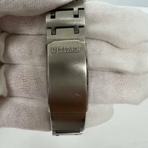 【86】１円～ CITIZEN シチズン ELECTRONIC COSMOTRON コスモトロン 4-480147 Y メンズ腕時計 不動品 中古品_画像9