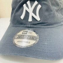 【76】 ⑦ 1円～ 長期保管品 MoMA LOGO ニューヨーク ヤンキース New York Yankees 野球帽子 NEWERA ニューエラ キャップ 帽子_画像4