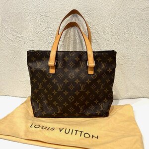 【77】LOUIS VUITTON ルイヴィトン モノグラム カバ・ピアノ M51148 トートバッグ バッグ USED