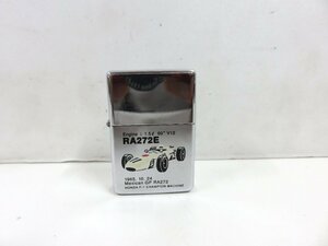 【41】1円～ ZIPPO ジッポー F-1 HONDA RE272E 火花未確認 着火未確認 現状品 ジャンク品