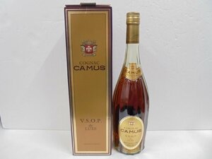 【86】カミュ コニャック VSOP de LUXE ブランデー 40% 700ml 箱付き 未開栓