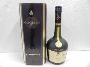 【80】1円～ナポレオン NAPOLEON クルボアジェ COURVOISIER コニャック 40% 700ml 箱付き 未開栓②