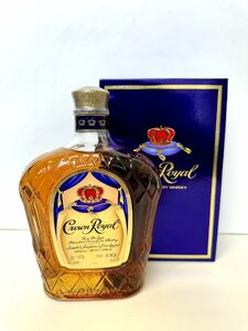 【86】1円～Crown Royal クラウンローヤル カナディアンウイスキー 40% 750ml 箱付き 未開栓