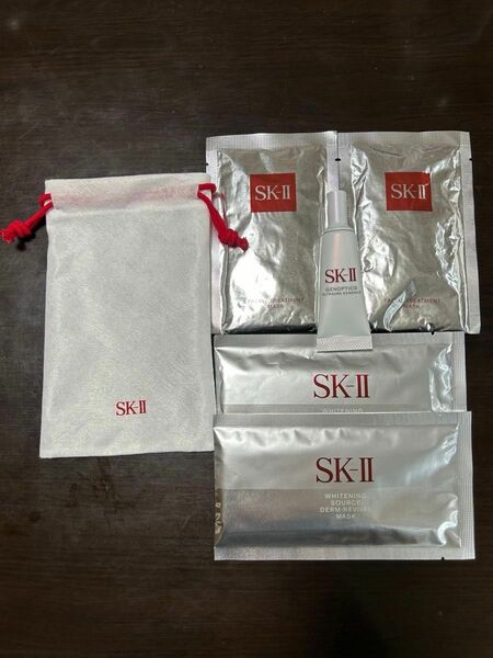 SK-II エスケーツー パック2種を各2枚とウルトオーラエッセンス10ml