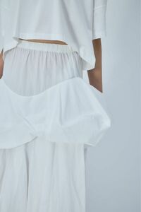 ：美品 エンフォルド 24SS SOLID WAVE TUCK SKIRT 38 ソリッドウェーブ タックスカート