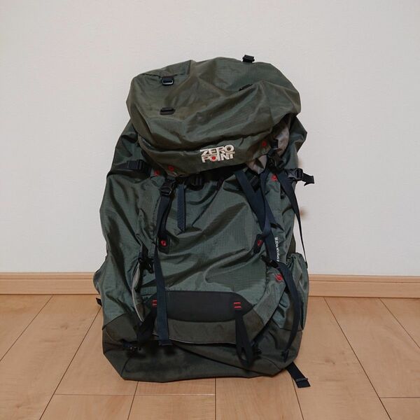 ZERO POINT SUPER EXPEDITION PACK 90 レインカバー付き