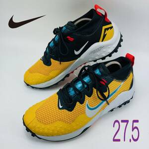 【Aランク】【超美品】【洗濯除菌済】NIKE Wildhorse 7 Dark Sulfur（CZ1856-700）　27.5　US9.5