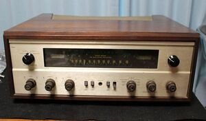  stereo vacuum tube receiver Fisher 500-C Telefunken 12AX7 diamond have 7ps.@ use! the first period type condition excellent stereo reception possible 