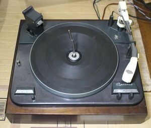 service being completed working properly goods!Garrard TYPE AII auto changer player 1950 period after half 50Hz specification monaural LP shell . attached 