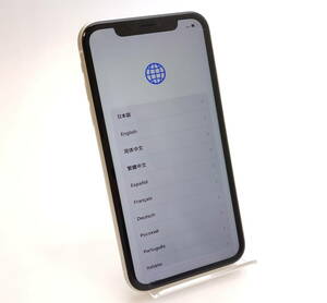 iPhone11 64GB ホワイト SIMロック解除済み ○判定 中古品 80%