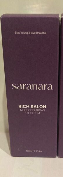 【新品】SARANARA モロッカンアルガンヘアオイル　100ml 