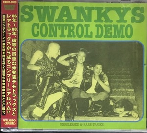  new goods / unopened /SWANKYS/Control Demo/ Kyushu punk /GAI/KINGS WORLD RECORDS