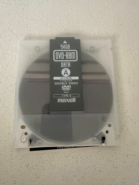 中古品　maxell DVD-RAM DATA用　9.4GB 両面　type4