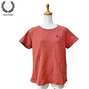 [FRED PERRY] short sleeves T-shirt / cut and sewn / one Point with logo /36* Fred Perry 