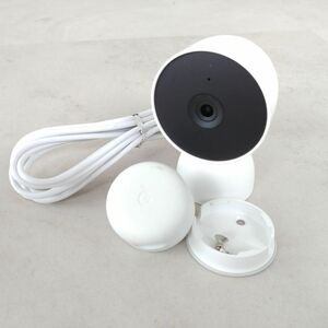 [* operation verification settled *]Google NEST CAM GJQ9Tg-g Rene -stroke cam indoor for power supply adaptor type security camera security 1 jpy start MA558