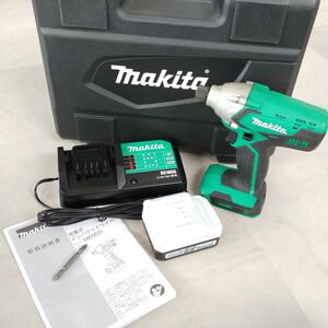 【☆動作確認済☆】Makita マキタ 充電式 インパクトドライバ M695D 収納ケース 充電器 付 DIY 電動工具 ドリル 1円スタート MA560