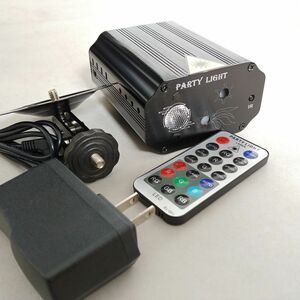 [* operation verification settled *]PARTY LIGHT party light disco light colorful Rainbow Mai pcs lighting karaoke remote control attaching 1 jpy start MA638