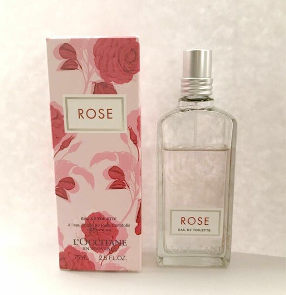 L'OCCITANE ROSE ロクシタン ローズオードトワレ 75ml 箱付き