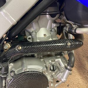 WR250R/WR250X for twill carbon muffler heat guard 