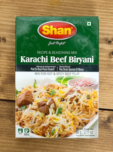 ビリヤニ Shan パキスタン料理 カレー カラチ ビーフ ビリヤーニ マサラ スパイス ミックス 60g (Shan) ハラル