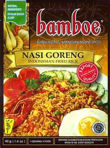  not equipped go Len Indonesia cooking burr (bamboe) Indonesia cooking not equipped go Len. element NASI GORENG cooking ingredients is laruBBQ