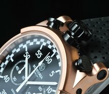 【定価21万→1円】CTスクーデリア SCUDELIA ツノ型クロノグラフ CAFE RACER 高級イタリアブランド 日本未発売 新品メンズ 腕時計 スイス製_画像5