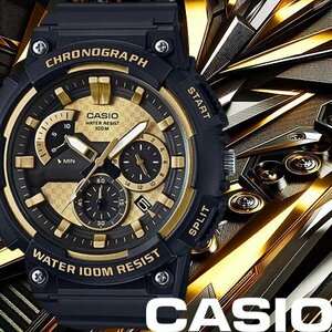  новый товар 1 иен реимпорт Casio самый новый продукт легкий хронограф 100m водонепроницаемый Gold Retrograde очень редкий в Японии не продается не использовался мужские наручные часы редкий иностранная модель 