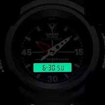 Gショック 名機復刻版 新品1円 マットブラック 7年電池 200m防水 耐衝撃構造 デジアナ 腕時計 G-SHOCK メンズ CASIO AW-500E-1E カシオ_画像10
