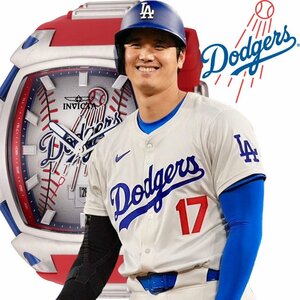 【定価23万→1円】大谷翔平所属LAドジャース MLB公式ライセンス腕時計 INVICTA メンズ 日本未発売 新品未使用 迫力ある存在感 インビクタ
