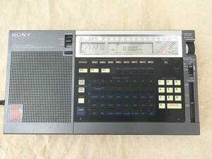 美品 SONY ソニー ICF-2001D ワールドバンドレシーバー 貴重な商品POP・元箱等付属