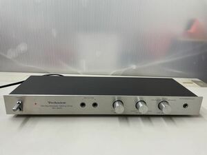 ！BK☆ 通電確認済み Technics SH-3035 Mic/Synthesizer Mixing Amp ミキシングアンプ テクニクス 