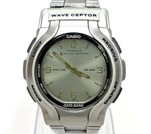 AK◆ CASIO WAVE CEPTOR カシオ データバンク ウェーブセプター WVA-200 アナデジ 電波クォーツ メンズ腕時計