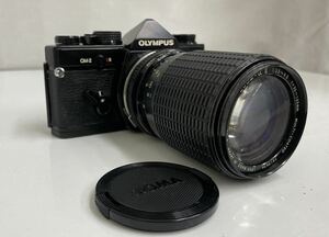 AK☆ ジャンク OLYMPUS OM-2 フィルムカメラ レンズ SIGMA ZOOM-a Ⅲ 1:3.5〜4.5 f=35〜135mm カメラ ブラック オリンパス シグマ