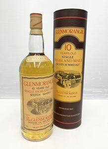 AK◆ 未開栓 グレンモーレンジ 10年 シングル ハイランド モルト ウイスキー 1000ml 43％ GLENMORANGIE 古酒 