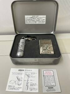 HK☆ 火花確認のみ確認 Zippo NOSE ART LIMITED EDITION Sitting Pretty ライター オイルタンク ケース入り 喫煙具 オイルライター Sexy