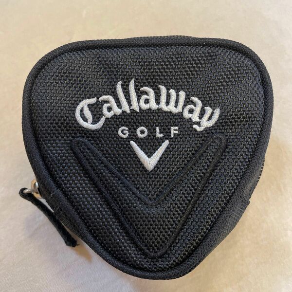 値下げ！Callaway ボールポーチ ブラック 送料込み！