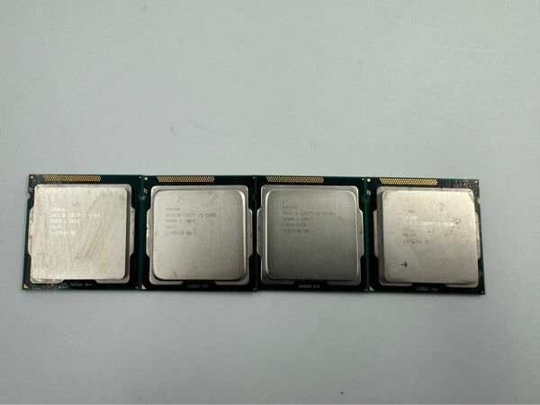 Intel CPU Corei5-2400S,2500S,2500K,2550Ｋの計10個セット！！