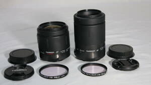 TAMRON Tamron lens 2 pcs set Canon EF mount AF ASPHERICAL AF 28-80mm F 3.5-5.6+AF 80-210mm F 4.5-5.6 operation goods 