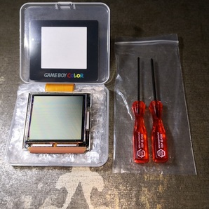  【GBC液晶修理セット】ゲームボーイカラー 純正液晶 交換用 / GBC液晶 / Gameboy Color Screen ORIGINAL /GB GBC 純正液晶 /