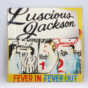 【未使用・1996年】　LUSCIOUS JACKSON　FEVER IN FEVER OUT　レコード　アナログ　12インチ　LP　Grand Royal