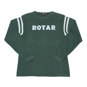 【状態良好(美品)】　ROTAR　ロンT　緑　M　ローター　長袖　Tシャツ