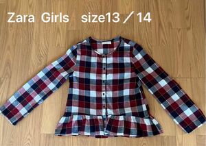 Zara Girls長袖ブラウス　　サイズ13／14 164cm