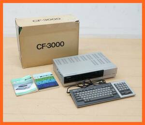  восток - :[ National ]MSX персональный компьютер -CF-3000 серебряный клавиатура есть есть руководство пользователя Matsushita электро- контейнер * бесплатная доставка *