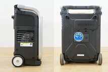 前ダ:美品【ホンダ/HONDA】発電機 エネポ EU9iGB カセットボンベ 折りたたみハンドル インバーター レジャー 防災用 非常用 ★送料無料★_画像3